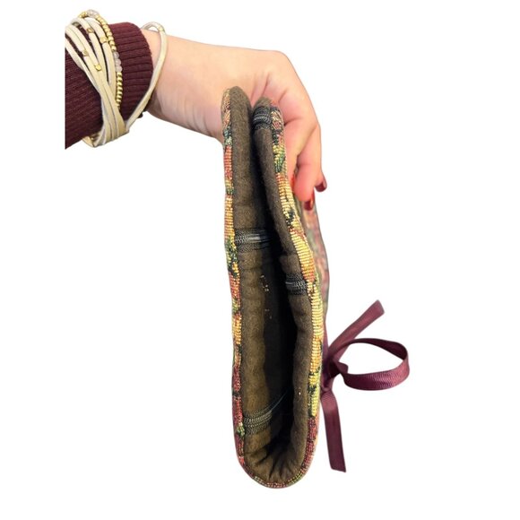 James Avery Vintage Floral Tapestry Jewelry Case - Picture 5 of 11